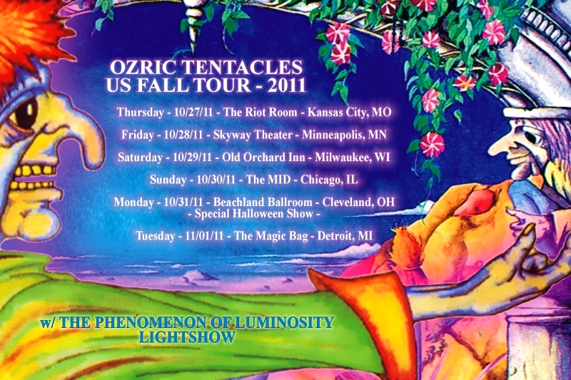 Ozrics Tour